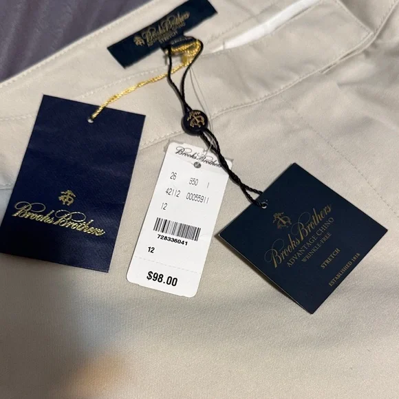 Brooks Brothers Tan Chinos - Picture 2 of 2